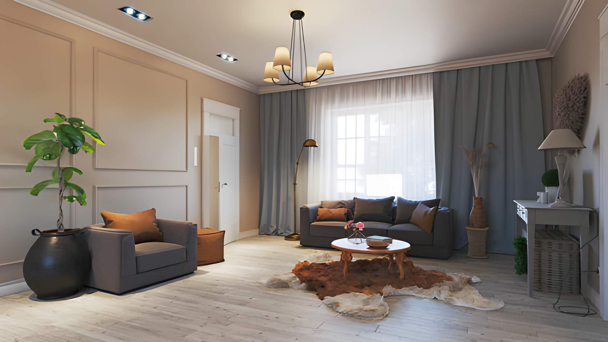 التشطيب والديكور