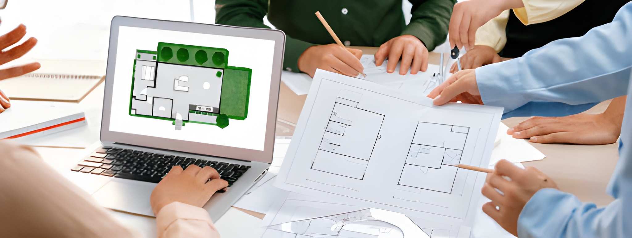 دراسة وإنجاز المخططات 2D و 3D